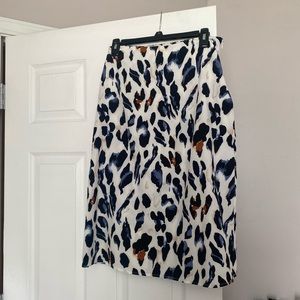 printed skirt